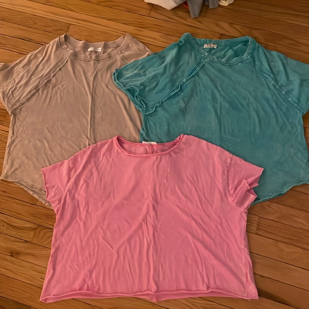 Zenana Tops Acid Wash Small/Medium